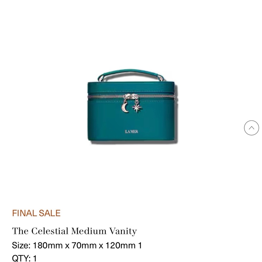 La Mer Celestial Medium Vanity Case